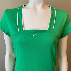 Nike Dry-Fit Square Neck Tennis/Golf Shirt